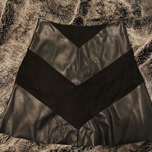 PPLA leather skirt